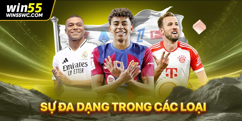Sự đa dạng trong các thể loại kèo cược