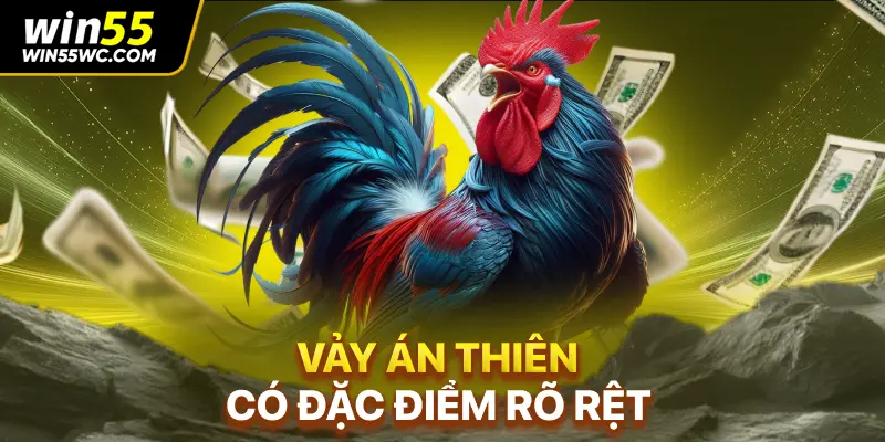 Vảy án thiên có đặc điểm rõ rệt